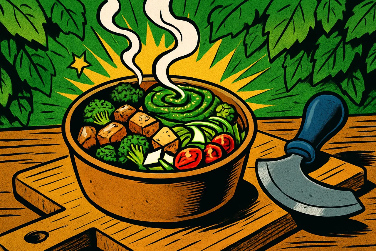 Illustration for Sweetgreen Chicken Pesto Parm Bowl (~545 cal)